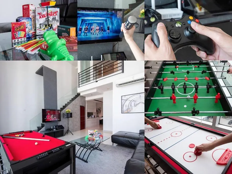 Xbox, Karaoke, Foosball, Pooltable, Icehockey, Ping Pong, Board Games 乔治敦 0*,